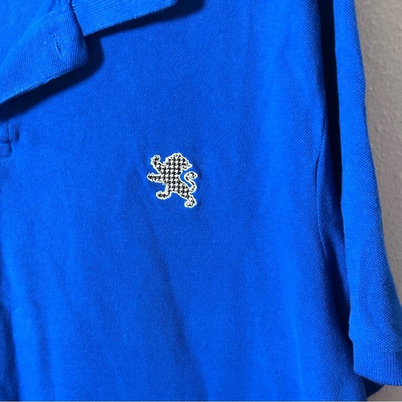 Express Men Royal Blue Casual Polo Shirt Short Sleeve size XL. - Picture 4 of 8